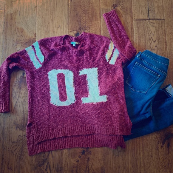 Fun Football Fan Sweater - Picture 1 of 5